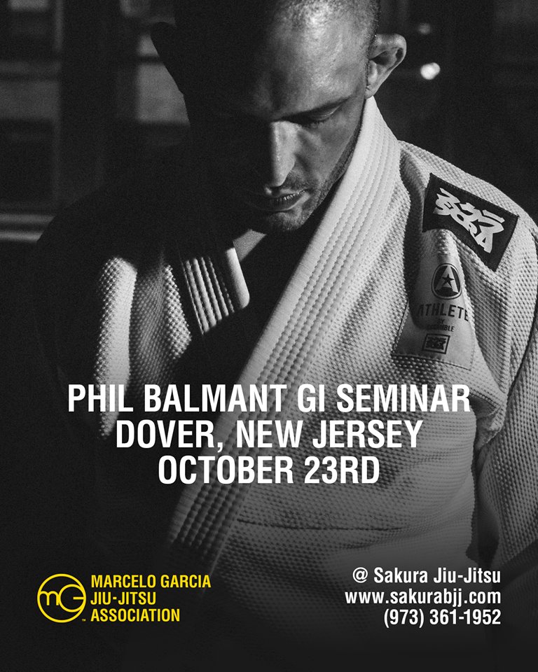 Phil Balmant Seminar Pre Registration Sakura Bjj Woodstock Ga Jiu Jitsu